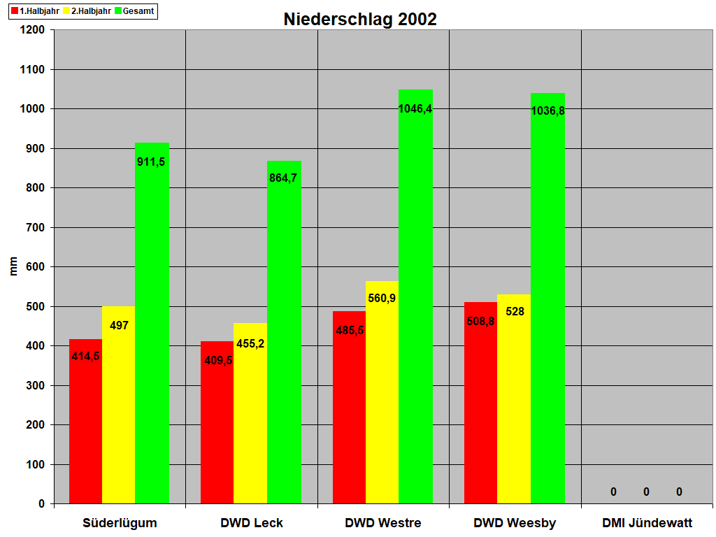 Niederschlag 2002